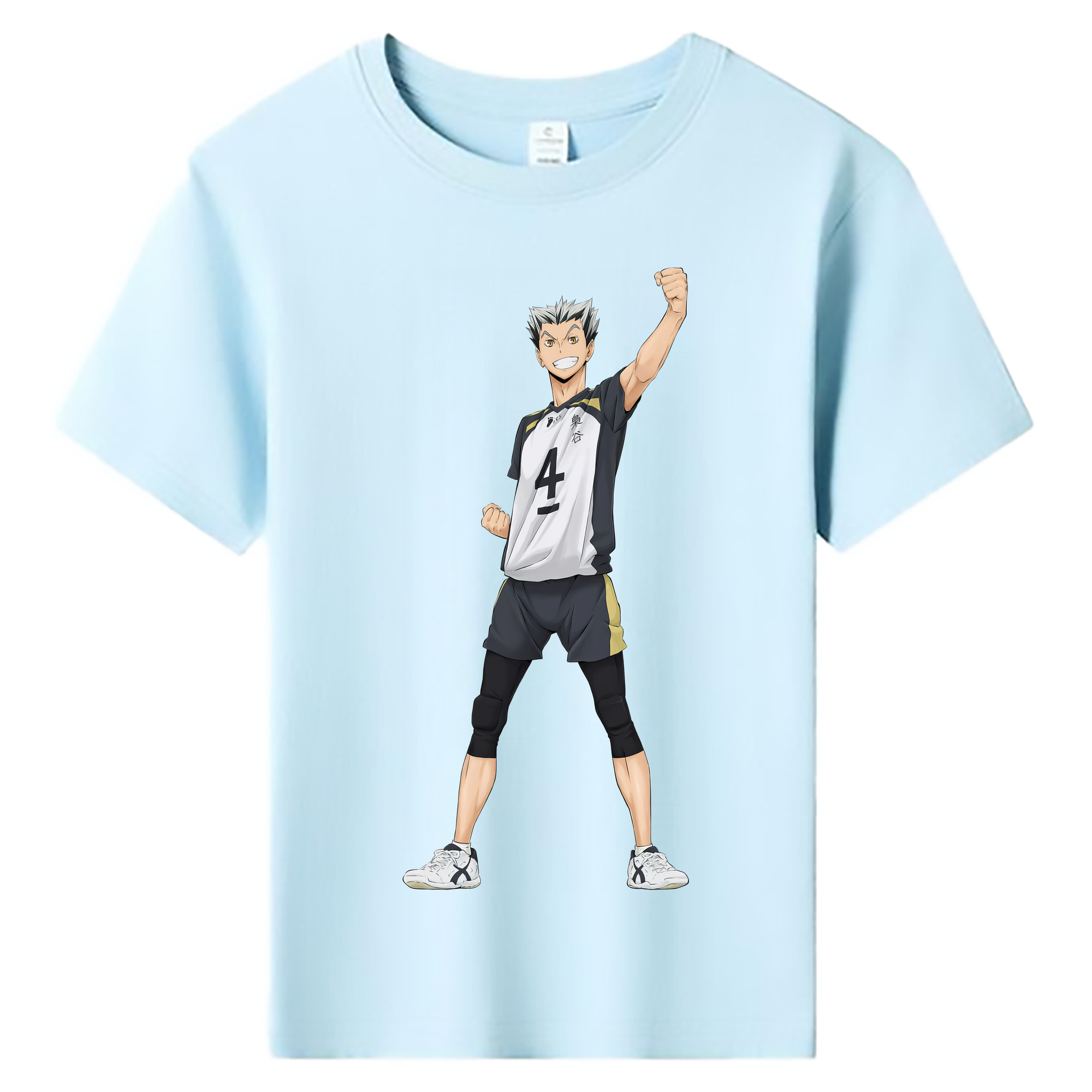 （画像用） ハイキュー!! Haikyu!! 綿100％キッズTシャツ（フロントプリント）